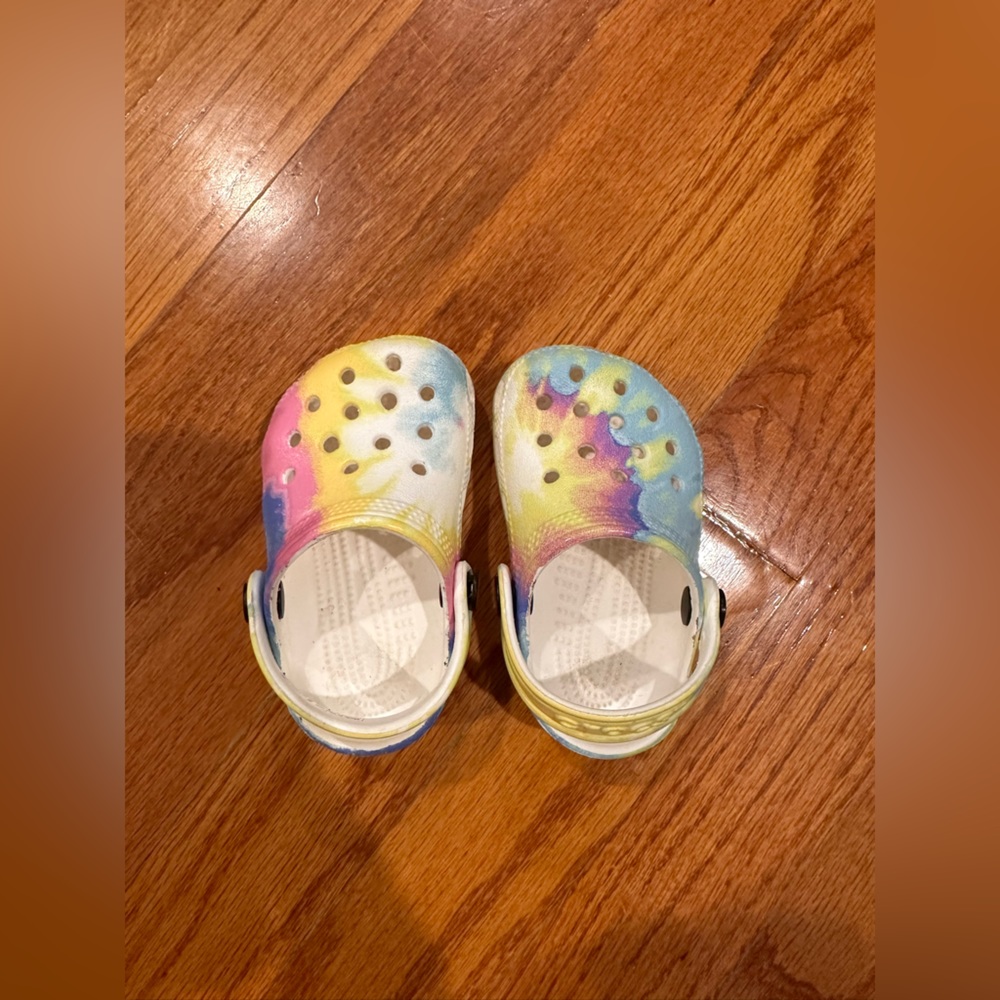 Baby Tie Dye Crocs